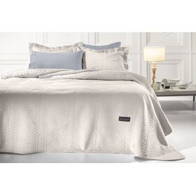 Προσφορα 1+1! Κουβέρτα Ultrasoft Capsule Ivory 220x240 Δωρο Μαξιλαράκι Διακοσμητικό 60x60 guy Laroche  100% Microfiber Velvet