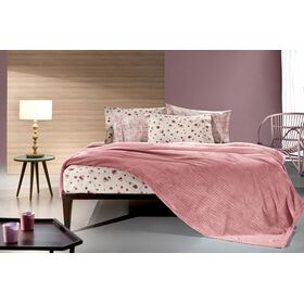 Κουβέρτα Rombus Coral 160x220 guy Laroche  100% Velour Microfiber