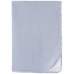 Βρεφική Κουβέρτα Heaven L.blue Πικέ 110x150 guy Laroche Blue 100% Cotton
