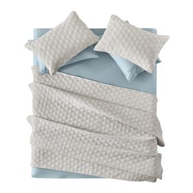 Σετ 2τμχ Κουβερλί Tempest Natural 220x240 guy Laroche  100% Fine Microfiber