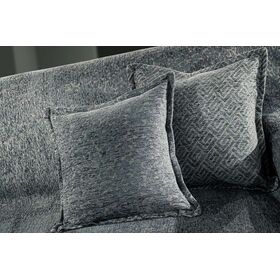 Διακοσμητικό Μαξιλάρι Matis Anthracite 50x50 (Χωρίς Γέμιση) guy Laroche  37% Cotton-21%polyester-42% Acrylic