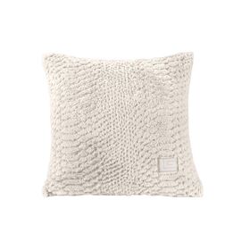 Γούνινο Διακοσμητικό Μαξιλαράκι Crusty Ivory 45x45 guy Laroche  100% Polyester art fur Ultrasoft
