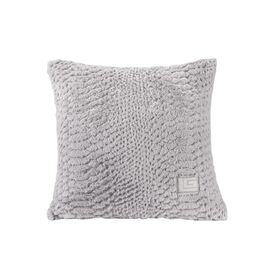 Διακοσμητικό Μαξιλάρι new Crusty Silver 60x60 (Χωρίς Γέμιση) guy Laroche  100% Polyester art fur Ultrasoft