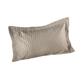 Διακοσμητική Μαξιλαροθήκη Pavilon Taupe 30x50 (Χωρίς Γέμιση) guy Laroche  100% Microsatin
