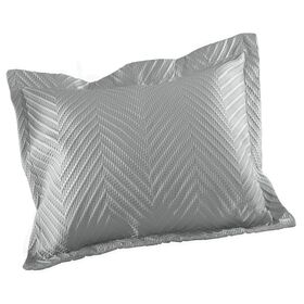Διακοσμητική Μαξιλαροθήκη Seduction Silver 40x40 (Χωρίς Γέμιση) guy Laroche  100% Microsatin