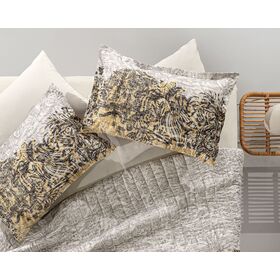Διακοσμητικές Μαξιλαροθήκες Artizan Gold 50x70 guy Laroche Gold 100% Microsuede