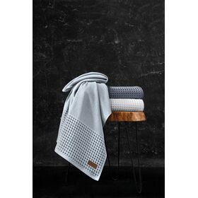 Πετσέτα Προσώπου Luca Silver 50x90 guy Laroche Silver Combed Cotton 650 Gr/m10