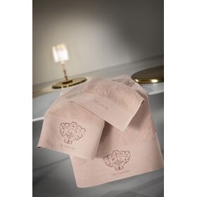 Σετ Πετσέτες Μπάνιου 3τμχ Sanza old Pink guy Laroche old Pink 100% Cotton 500 Gr/m2 ,