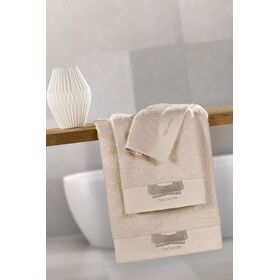Σετ 3τμχ. Πετσέτες Μπάνιου Belize Sand guy Laroche Sand 100% Cotton 500 Gr/m2