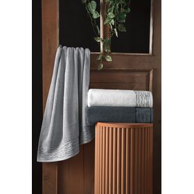 Πετσέτα Προσώπου Tiber Silver 50x90 guy Laroche  100% Cotton