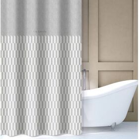 Κουρτίνα Μπάνιου Wall Cement 180x185 guy Laroche Cement 100% Μικροΐνες