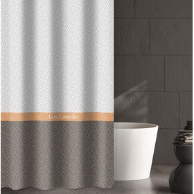 Κουρτίνα Μπάνιου Occio Grey 240x185 guy Laroche  100% Polyester, Water Repellant