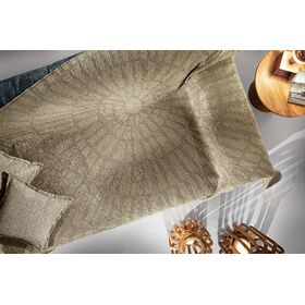 Ριχτάρι Siren Natural 2θέσιος 180χ250 guy Laroche  37% Cotton-21%polyester-42% Acrylic