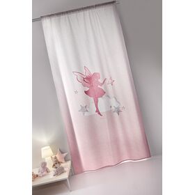 Κουρτίνα Orin Pudra 145x270 guy Laroche Coral 100% Polyester