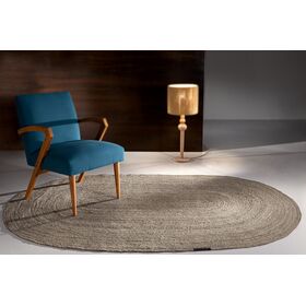 Χαλί Native Grey Oval 140x210εκ. guy Laroche  100% Jute
