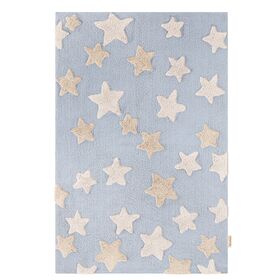 Χαλί Night sky L.blue 100x150 guy Laroche  100% Cotton