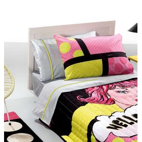Σετ Σεντόνι 160x250 pop art 3τμχ. Saint Clair Mixed 100% Cotton