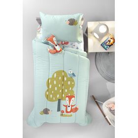 Κουβερλί Timber Mint Suede 160x220 Saint Clair  100% Pol.- Microfiber