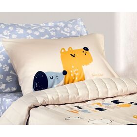 Διακοσμητική Μαξιλαροθήκη Doggy Blue 50x70 Saint Clair  100% Polyester