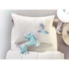 Διακοσμητική Μαξιλαροθήκη Pinto Aqua 50x70 Saint Clair Mixed 100% Polyester