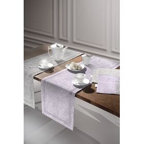 Σουπλά 3042 Lilac Silver 45x33 Saint Clair  100% Πολυεστέρας