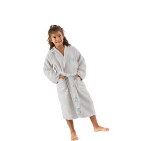 Παιδικό Μπουρνούζι Pinto Aqua 4-6 Ετών Saint Clair  100% Cotton