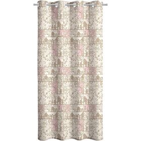 Κουρτίνα Soft & Touch Tina με Τρουκς 160x250 Soft Touch Saint Clair Beige 100% Πολυεστέρας