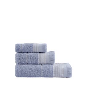 Σετ Πετσέτες (30x50 + 50x90 + 70x140) Plush - Blue