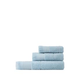 Σετ Πετσέτες (30x50 + 50x90 + 70x140) Plush - Light Blue