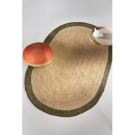 Χαλί Nest Olive Oval 140x210εκ. guy Laroche  100% Jute