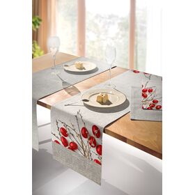 Πασχαλινή Τραβέρσα Easter 17 red 40x160 Saint Clair  100% Polyester