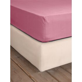 Σεντόνι Ημίδιπλο με Λάστιχο Unicolors - Apple Pink Nima Home