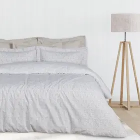 Das Home σετ Σεντονια Υπερδιπλα Happy 9678 Taupe, White