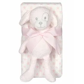 Greenwich Polo Club Κουβερτα Πικε 75x100 Βαβυ Essential 8857 Pink, White