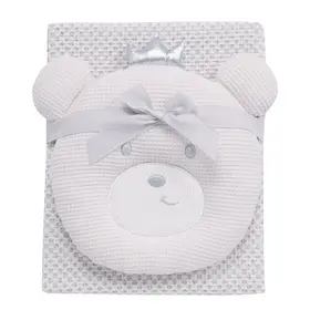 Das Baby Κουβερτα Πικε 75x100 Relax 4958 Grey, White