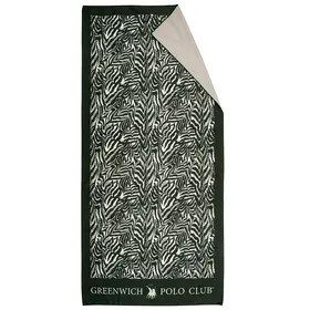 Greenwich Polo Club Πετσετα Θαλασσης 80χ170 Essential 4038 Black, Taupe
