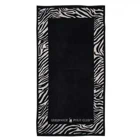 GREENWICH POLO CLUB ΠΕΤΣΕΤΑ ΘΑΛΑΣΣΗΣ 90Χ170 3884 BLACK, WHITE