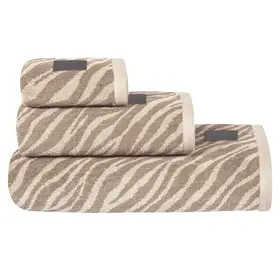Greenwich Polo Club Πετσετα Χεριων 30χ50 Loft 4092 Taupe, White
