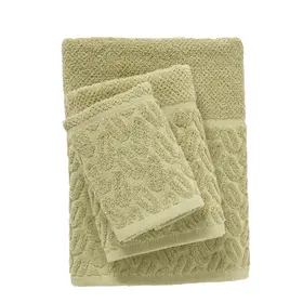 Das Home σετ Πετσετες 3τεμαχιων Best 0782 Olive