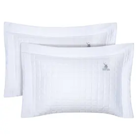 Greenwich Polo Club Ζευγος Μαξιλαροθηκες Classic 2354 White