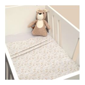 Σεντόνια Λίκνου σετ 2τ -80x100-100% Βαμβάκι Design 218 Oliver Baby