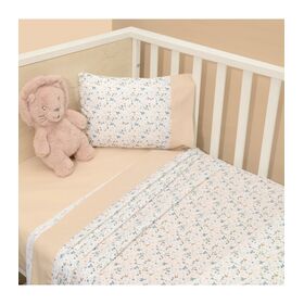 Σεντόνια Κούνιας 3 τεμ 110x160 100% Βαμβάκι Design 217 Oliver Baby