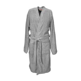 Μπουρνούζι Με Γιακά no large nef-nef promise grey 100% Βαμβάκι
