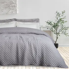 DAS HOME ΚΟΥΒΕΡΛΙ ΥΠΕΡΔΙΠΛΟ HAPPY 9630 GREY