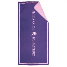 Greenwich Polo Club Πετσετα Θαλασσης 80χ170 4029 Pink, Purple