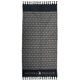 Greenwich Polo Club Πετσετα-Παρεο 90χ170 4056 Black, Grey