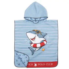 Greenwich Polo Club Junior Ποντσο Θαλασσης 50χ115 4044 Blue