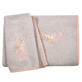 Greenwich Polo Club σετ Πετσετες Βαβυ Essential 8853 Grey, Pink