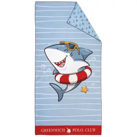 Greenwich Polo Club Junior Πετσετα Θαλασσης 70χ140 4044 Blue, red