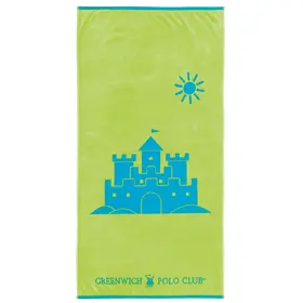 Greenwich Polo Club Junior Πετσετα Θαλασσης 70χ140 4075 Blue, Green